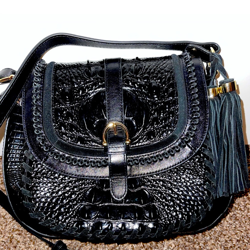 Black Brahmin Crossbody